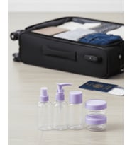 30 ml 5 Parça Seyahat Şişesi Seti Sızdırmaz Taşınabilir