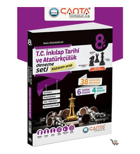 Çanta Yayınları 8. Sınıf İnkılap Tarihi Kazanım Sıralı Deneme Seti