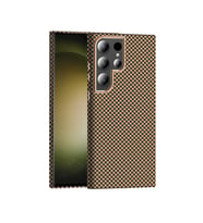 Samsung Galaxy S24 Ultra Uyumlu Kılıf M-safe Şarj Özellikli Karbon Fiber Görünümlü Zore Gros Kapak
