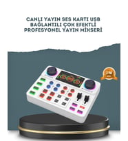 Gürültü Engelleme Özellikli Yayın Ses Kartı