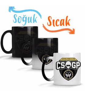 Counter Strike Global Offensive Sniper Cs Go Gp Sihirli Kupa Bardak Porselen