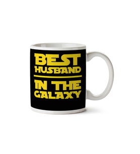 Star Wars Best Husband In Galaxy İki Tarafı Baskılı Kupa Bardak