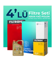Filtron Audi TTS 2.0 TFSI 310 HP Castrol Motor Yağlı Bakım Seti (2014-2021) 4LU