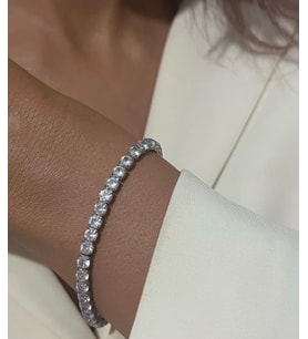 paslanmaz çelik pırlanta montür swarovski taşlı su yolu bileklik