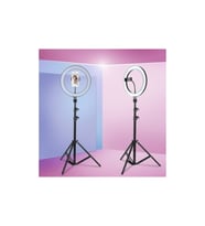 Rıng Fıll Lıght Led  Halka Işık 24w 5500k Tripod Ile Bluethoot kumanda 