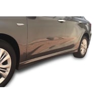 Fiat Egea HB - Sedan (2015 - 2018) Yan Marşpiyel Seti (Plastik)