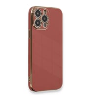 iPhone 13 Pro Kılıf Volet Silikon - Kırmızı