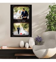 Ahşap Retro Mdf Poster , Kişiye Özel Poster, Sevgililer Günü , Özel Günle , Nişan , Düğün , Kına , Doğum Günü , Aile Sevgi Mutluluk – KOLAJ2