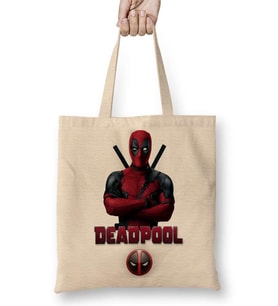Marvel Deadpool Bez Çanta Uzun Saplı