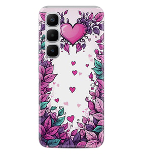 Infinix Hot 60 Kılıf Boutique Baskılı Resimli Kalpler Pcode -009
