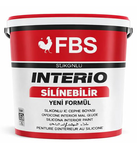 Fbs İnterio Silikonlu Silinebilir İç Cephe Boyası 10 Kg Beyaz