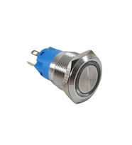 Swion 19mm Işıksız  Metal Buton Yaylı