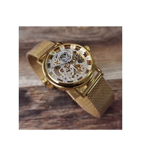 WİNNER Watch Kurmalı Mekanizma Hasır Kordon Kol Saatisewor8