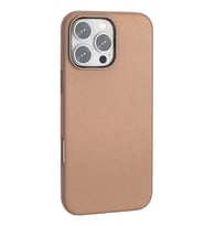 Joko Apple iPhone 16 Pro Max Wonder Deri Magsafe Kapak - Bronz