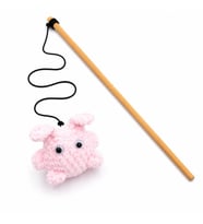 Kedi Oltası - Dawcat - Tavşan Figürlü - Açık Pembe