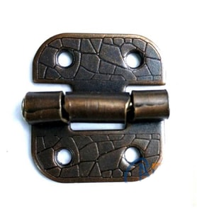 Stoplu Menteşe - 30x33mm, Oksit, 1 Adet