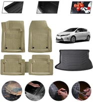 Toyota Auris 2007-2012 Uyumlu Paspas Araca Özel Bagaj Havuzu MBS Bej