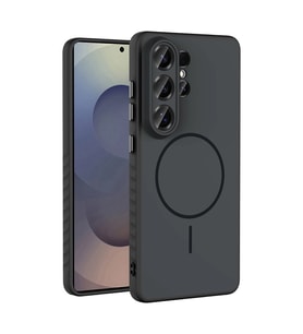 Galaxy S26 Ultra Kılıf M-safe Şarj Özellikli Zore Tea Kapak