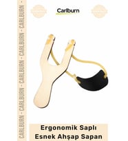 #Sapan Dayanıklı Doğal Ahşap Ergonomik Sap Hobi Aktivite Güçlü Esnek Atış Desensiz Ahşap Sapan