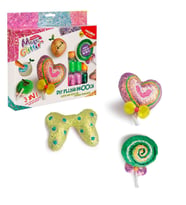 3in1 Magic Glitter Peluş Broş Tasarım Seti