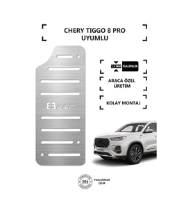 Chery Tiggo 8 Ayak Dinlendirme Pedalı Krom Ayak Dayama Pedalı