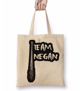 Team Negan Naklejka Bez Çanta Uzun Saplı