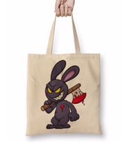 Looney Tunes Evil Bunny Cartoon Bez Çanta Uzun Saplı