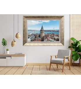 Gümüş Çerçeveli dekoratif Tablo as1134