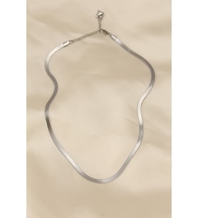 316L Çelik Silver Renk 45 cm İtalyan Zincir Model Kadın Kolye TJ-BKO5903