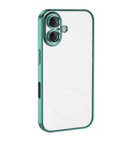 Apple İphone 16 Plus Kılıf Razer Lensli Silikon - Turkuaz