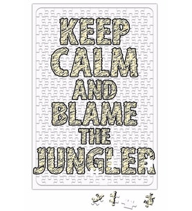 Keep Calm And Blame The Jungler Puzzle 240 Parça Yapboz