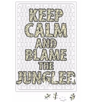 Keep Calm And Blame The Jungler Puzzle 240 Parça Yapboz