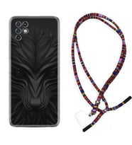 INFINIX Note 11 Pro Note 10 Hot 9 Play Kılıf Boyun Asklı Rasta Silikon Black Fox 1325