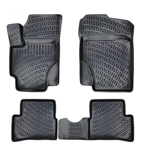 Rizline 3D Oto Paspas Siyah Renk Hyundai Accent ERA 2006 - 2012 ile uyumlu