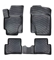 Rizline 3D Oto Paspas Siyah Renk Hyundai Accent ERA 2006 - 2012 ile uyumlu