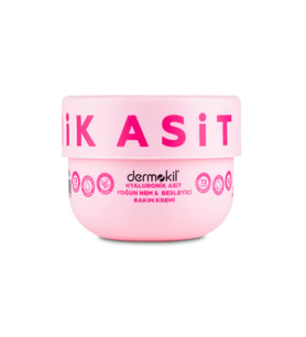 DERMOKİL HYALURONİK ASİT YOĞUN NEM VE BESLEYİCİ BAKIM KREMİ 250 ML