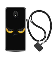 Xiaomi Redmi 8A 8 Pro 9C 9T 10C 11T Pro Kılıf Boyun Askılı Silikon Black Eyes 1644
