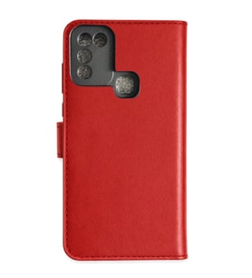 İnfinix Hot 10 Play Kılıf Trend S Plus Kapaklı Kılıf - Kırmızı