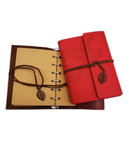 Küçük Boy Retro Deri Defter