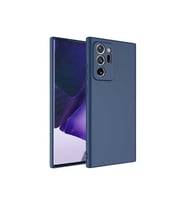Samsung Galaxy Note 20 Ultra Uyumlu Kılıf Zore Mara Lansman Kapak (Lacivert)