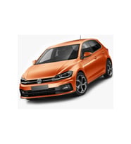 Vw Polo Mk6 R Line Yan Marşpiyel Seti Mat Siyah Plastik 2 Adet 2018 2019 2020 2021