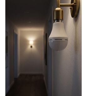 Şarjlı LED Ampul E27 Duy 6500K Beyaz Işık Kesintisiz Aydınlatma