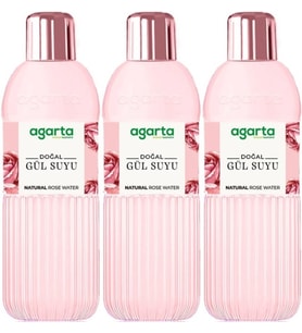 Agarta Doğal Gül Suyu 400ML (3 Lü Set)