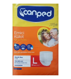 Canped Emici Külot Büyük Boy Large 30'lu 1 paket