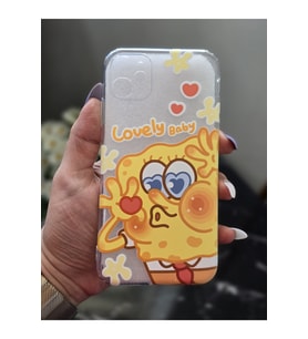 Iphone 11 Uyumlu Baskılı Şeffaf Telefon Kılıfı