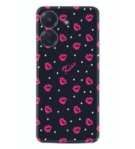Xiaomi Redmi 13c Kılıf Desenli Silikon Kiss 1392
