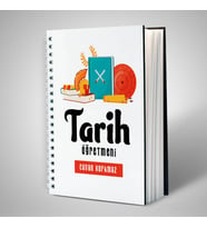 Tarih Öğretmenlerine Özel İsimli Defter