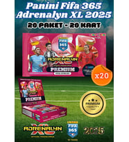 Panini Premium FIFA 365 Adrenalyn XL 2025 Oyuncu Kartı - Premium Futbolcu Kartları - 20 Paket (A.ALTIN)