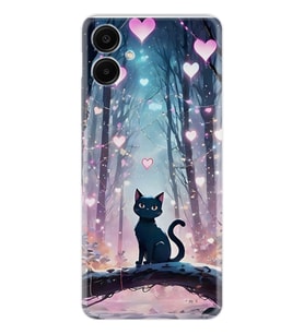 Samsung Galaxy A06 Kılıf Boutique Baskılı Resimli Love Cats Tree Pcode -050
