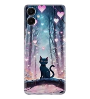 Samsung Galaxy A06 Kılıf Boutique Baskılı Resimli Love Cats Tree Pcode -050